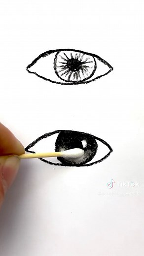A simple way to draw realistic eyes #artutorial #howtodraweyes #artlessons #beginnerarttips #arttips #howtodraw #eyetutorial #eyetutorialdrawing