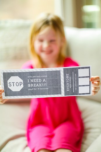 How to Use Break Cards: Tips and Printable