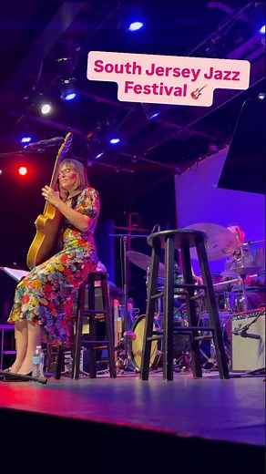 Lots of fun at the South Jersey Jazz Festival with @howardpaul3029 @dave.stryker @tonymonacohammondb3 and @byronlandham 🎸🎸🎸 | Jocelyn Gould