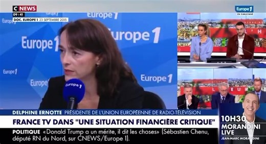 36K views · 629 reactions |  Delphine Ernotte, il y a 10 ans, quand elle prenait la direction de France Télévisions. Ça rappelle les promesses de son bienfaiteur Macron qui disait faire 60 milliards d'économies par an... Vite, vite, PRIVATISATION et DEHORS LES TARTUFFES ! | Franck Coppola | Facebook