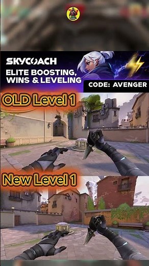 VALORANT VCT 2026 Sigil Melee Upgrade (Level 1) – Before vs After ⚡