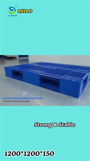 Grid Runner HDPE Pallet – Strong & Stable#plasticpallet #GridPallet #logisticsequipment