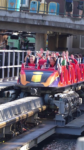 Keeping Those LIMs Cool 💦 • 🎢 Incredicoaster at Disney’s California Adventure 🎡 • #fyp #rollercoaster #disney #launch #mechanics