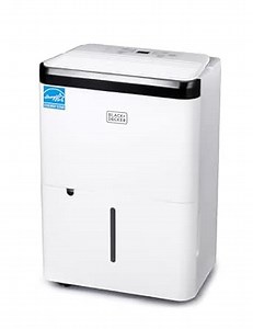 BLACK+DECKER 1000 Sq. Ft. Dehumidifier for Home, Bedroom and Basement, Up To 9 Pints Per Day, ENERGY STAR Certified, 3.3-Pint Bucket, LED Display, Auto Defrost & Restart, BDT08TW, White