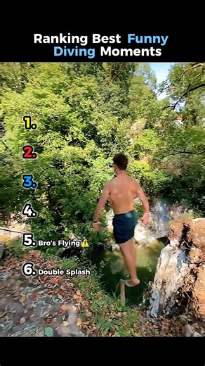 Ranking Funniest Diving Moments #shorts #viralshorts