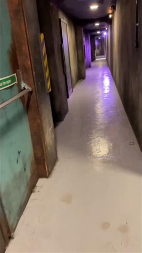 POV: Someone presses the fire alarm on Walking Dead: The Ride #thorpepark #themepark #rollercoaster