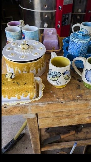 Esther L. Jones Pottery Handmade Marble Falls Texas