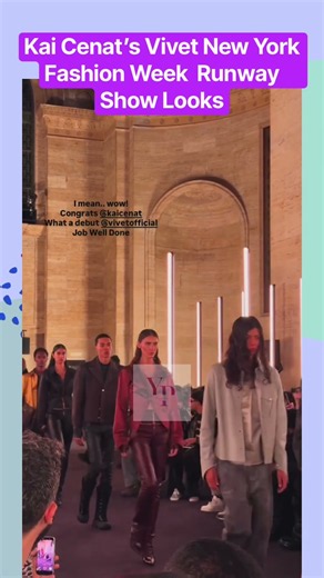 Kai Cenat’s Vivet New York Fashion Week Runway Show Looks