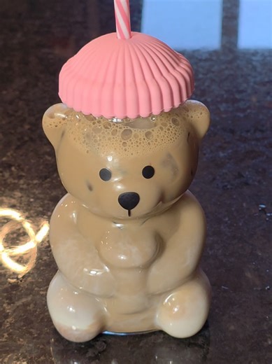 This Teddy Bear Cup is so Cute!! 🧸 #teddybearcup #teddycup #bearcup #teddybear