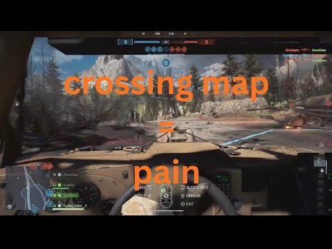 Crossing battlefield maps