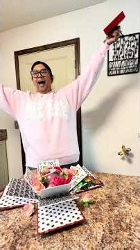 This is the Valentine’s surprise box everyone is talking about 😍🦋 A mini red velvet cake + flying