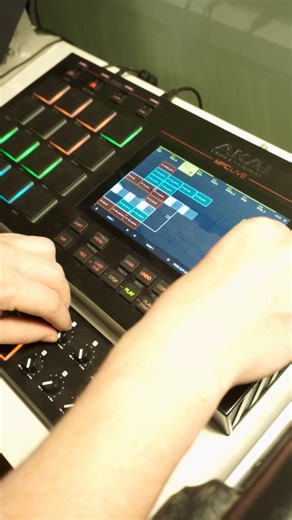 cory champion on Instagram: "24 more bars of some records of fm stuff, Juno chords and Rytm drums. Enjoying the collage feeling of the mpc live clip matrix, not that it’s any different to ableton session view. I think fm sounds are Ryuichi Sakamoto DX7 patches sequenced from the volca fm #borrowedcs #mpclive #clipmatrix #mpcpropack #volcafm"