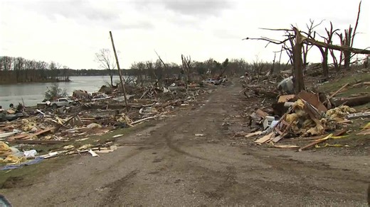 'We just prayed. And I mean, it was quick': Union City tornado leaves historic damage