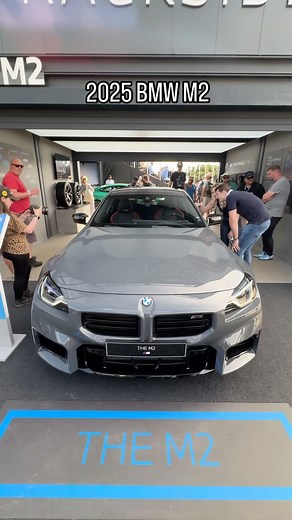 This is the 2025 BMW M2 G87 in Grigio Telesto, one of the new colors for the M2 lineup #bmwm2 #bmwm #bmwmpower #bmwrepost #carspotter | BMWBLOG