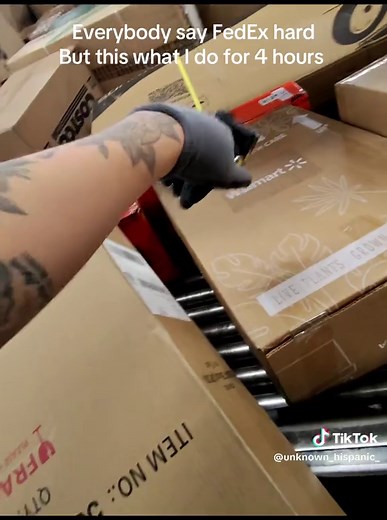 Life as a FedEx Package Handler: A 4-Hour Snapshot
