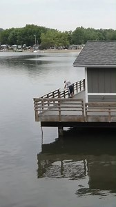 Are you a bummed ice angler? 😔 Don't worry, there are still ways to fish in the winter! (Yes, we know this video is not winter. Just stay with us here 👇) Find an accessible fish house, like this one at Black Hawk Lake! It offers open water fishing year round with an agitator that keeps the area ice free. The cold never really bothered trout anyway. They're biting in the normal northeast Iowa streams, but also in stocked community lakes across the state. Fish from shore or find a jetty or dock.