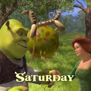 Days of the week, brought to you by #Shrek. #DreamWorks | Donkey
