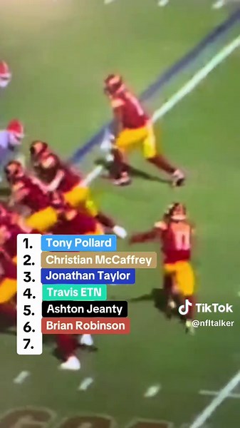 Fantasy RBs con los calendarios más fáciles