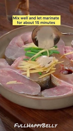 Fried sea bass recipe