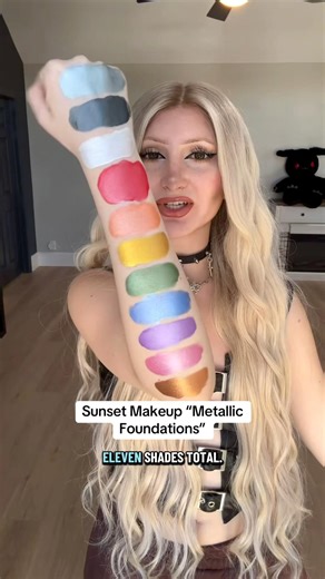 Metallic Foundation Swatches ⭐️