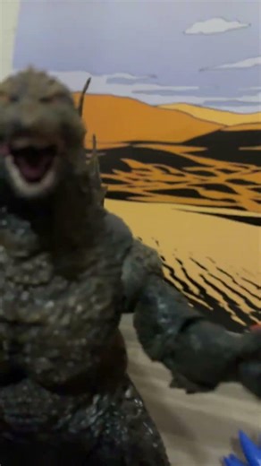 Mine is Godzilla eat a person