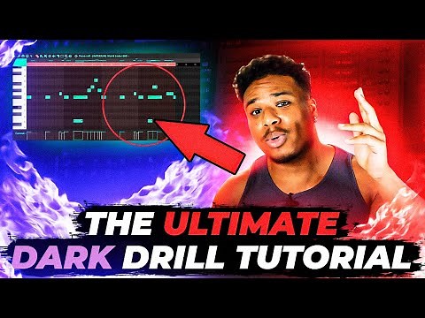 The ULTIMATE DARK UK / NY Drill Beat Tutorial *step by step* | FL Studio 21