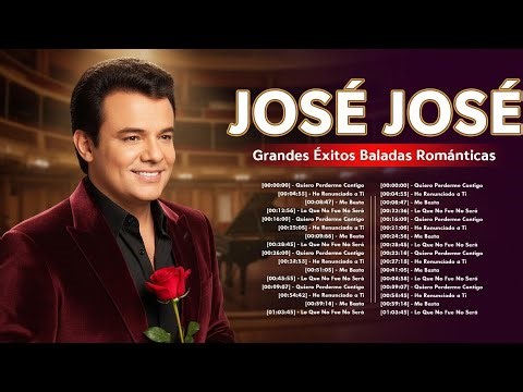 José José Exitos 2024 ~ Mejor Canción 2024 ~ Éxitos Románticas 70s, 80s, 90s