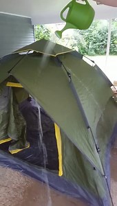 Watch Tested the tent with watering can and it's waterproof so far on Amazon Live