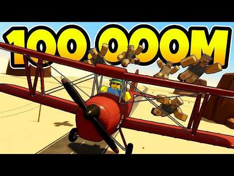 I Reached 100,000M Using The STRATA PLANE In a Dusty Trip