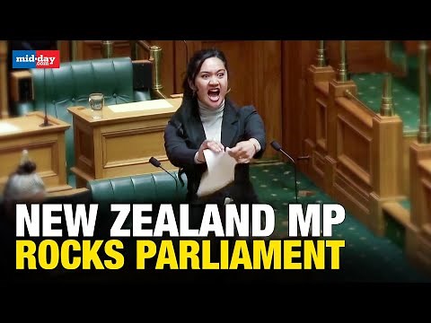 Dramatic visuals from New Zealand Parliament as MP performs ‘Haka’
