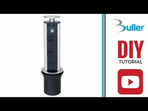 How to install Pop Out Socket Tower - DIY Guide