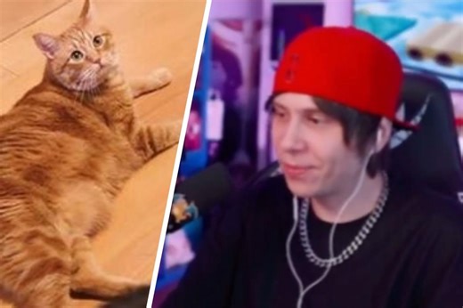 La alegría de Rubius al enterarse de que su gato Wilson es más joven de lo que pensaba: "Me puse feliz"