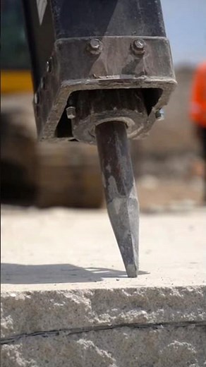 The Machine That Can Break Concrete Like It's Stone