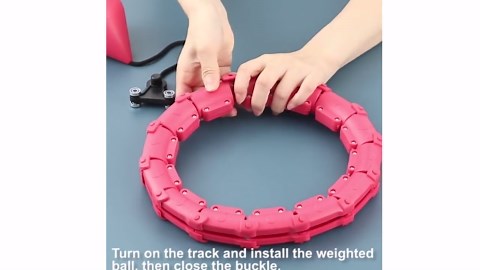 Iweighoola 28-Knot(63-inch) Smart Weighted Workout Hoop, Exercise Hoop for Adults Weight Loss - Walmart.com