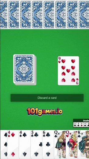Play Gin Rummy Online Free - No Download | 101Games.io