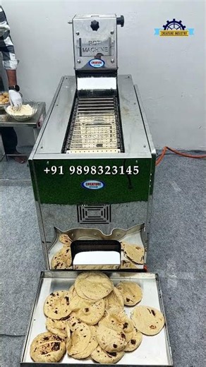 🔥 Automatic Roti Maker Machine | Chapati Making Machine