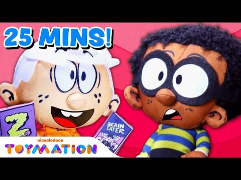 BEST Lincoln & Clyde BFF Moments! | Loud House Puppets | Toymation