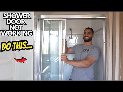 Make Your Shower Door Slide Like New Again!