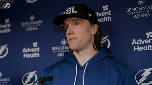 Andrei Vasilevskiy | Postgame vs Philadelphia Flyers