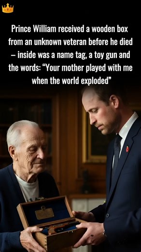 Prince William received a wooden box from an unknown veteran before he died – inside was a name tag, a toy gun and the words: “Your mother played with me when the world exploded” | Sports Gala