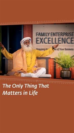 The Only Thing That Matters in Life Envisioned by Sadhguru, “Family Enterprise Excellence” is an exclusive 4-day immersive program that focuses on unleashing the untapped potential of participants, enabling them to navigate critical familial challenges and map the future of their enterprise with a sense of generational responsibility, inspiration and insight. | Sadhguru