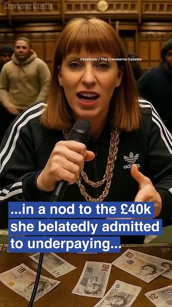 Angela Rayner becomes rap star as AI music video is massive online hit
