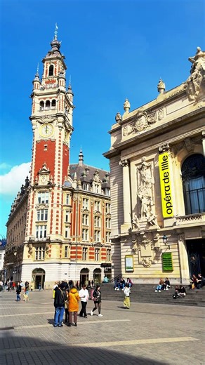 Lille. The hidden gem of Northern france.Full tour at 18:00 #4k#lille #walkingtour #francetravel