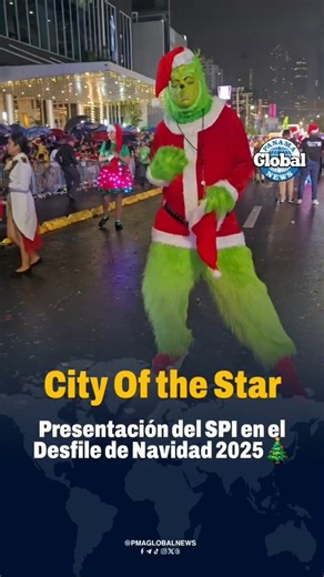 Panamá Global News on Instagram: "🎄🌟 Presentación del SPI en el Defile Navideño City Of The Star."