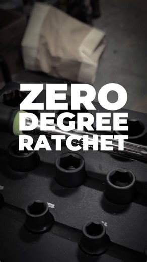 When space is tight, every degree counts. Carlyle Zero Degree Ratchets move without the swing, giving you smooth, gearless power where others can’t even fit. 🔥 | Carlyle Tools