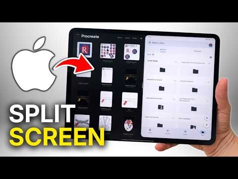 How To Multitask In iPad (Split Screen)