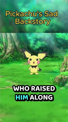Why Did Pikachu Abandon His Mother 💔 #pokemon #shorts