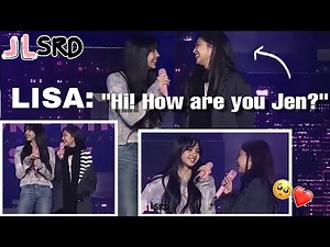 JENLISA SUBTLE MOVE! 🍵🥰❤️@ REHEARSAL #JENLISA