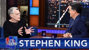 59K views · 2.4K reactions | Part-time Florida resident Stephen King returns to The Late Show to discuss his latest book “Billy Summers” and list the many reasons he’s unhappy with Governor Ron DeSantis. | The Late Show with Stephen Colbert | Facebook