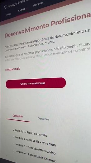 Free courses from the Bradesco Foundation